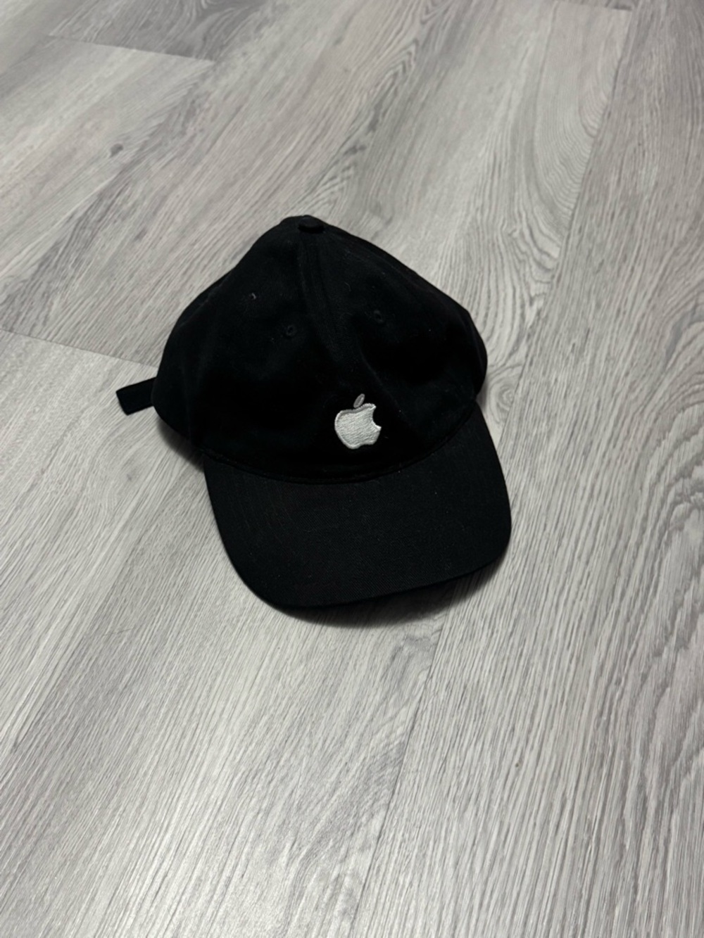 Apple Black Baseball Cap Promo Hat